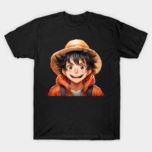 Reimagined Monkey D. Luffy from One Piece T-Shirt